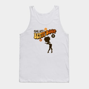 PEACE, LOVE & BETTY BOOP Tank Top